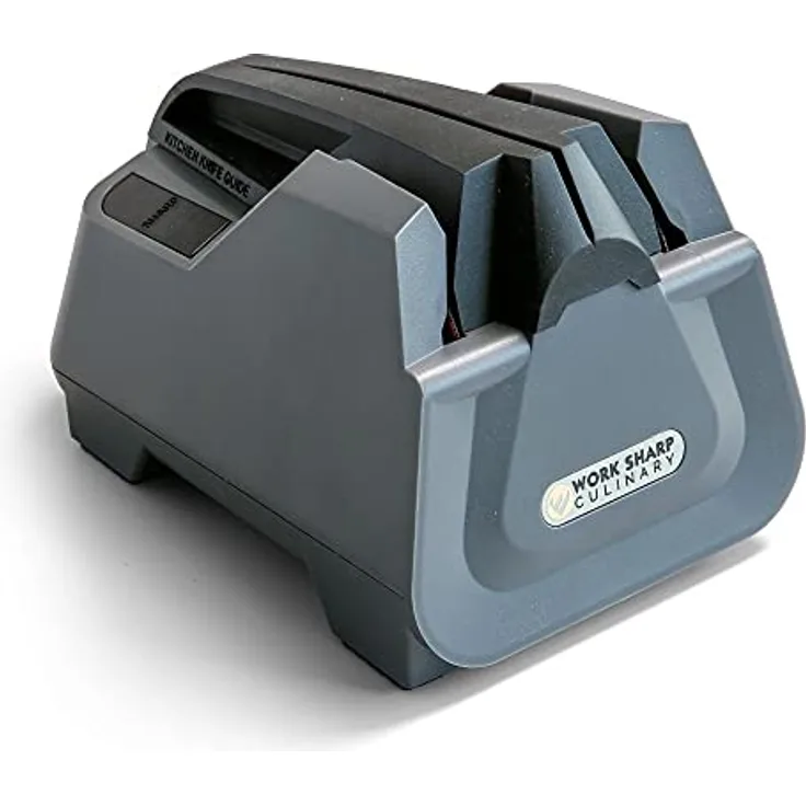 WORK SHARP® Culinary E2 - elektrischer Profi Messer-Band-Schleifer für die Küche - Automatischer Messerschärfer mit 20 Grad Winkel-Führung