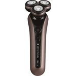 Remington X9 Grenzenloser Elektrischer USB-Rasierer für Herren – Rotationsrasierer mit 360° schwenkbarem Ball, Shave Learn LED, Detail-Trimmer, Nass- und Trockenrasur, XR1790