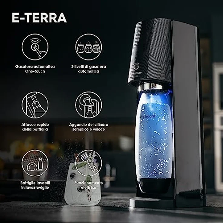 Sodastream Terra Eterra, Schwarz – Bild 4