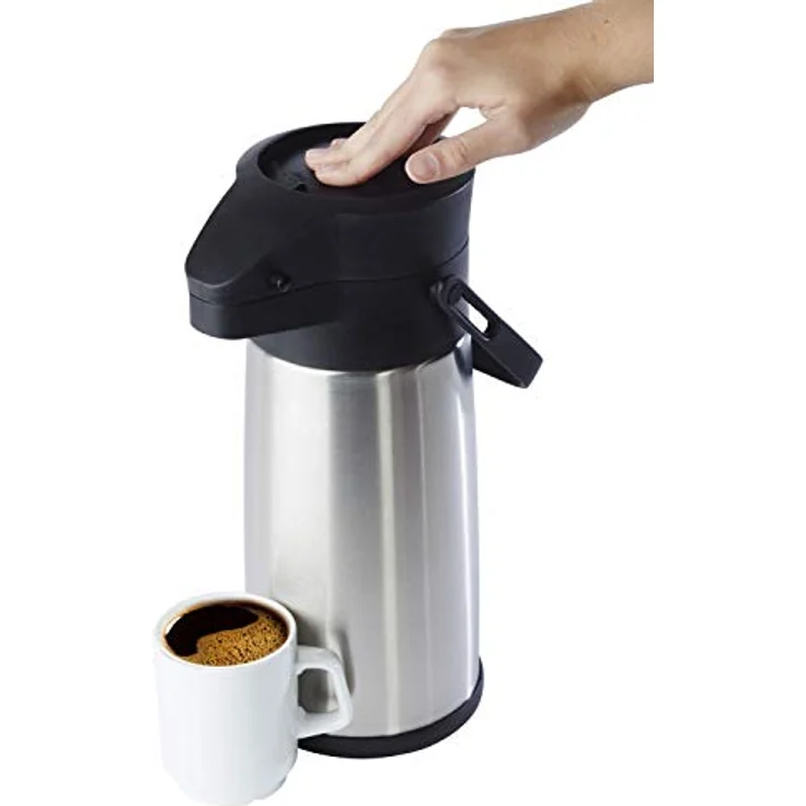 APS Pumpkanne Budget 10915 2,2l 17Tassen Edelstahl Kunststoff (10915) – Bild 4