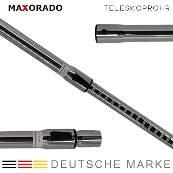 Maxorado Teleskoprohr Verlängerungsrohr kompatibel mit Ersatzteil für Bosch Siemens Staubsauger Rohr Staubsaugerrohr VS06B210 Synchropower VS06B2410 VS06 B2410 VS06C110 C110 VS06G2410 G2410 VS06A230 – Bild 5