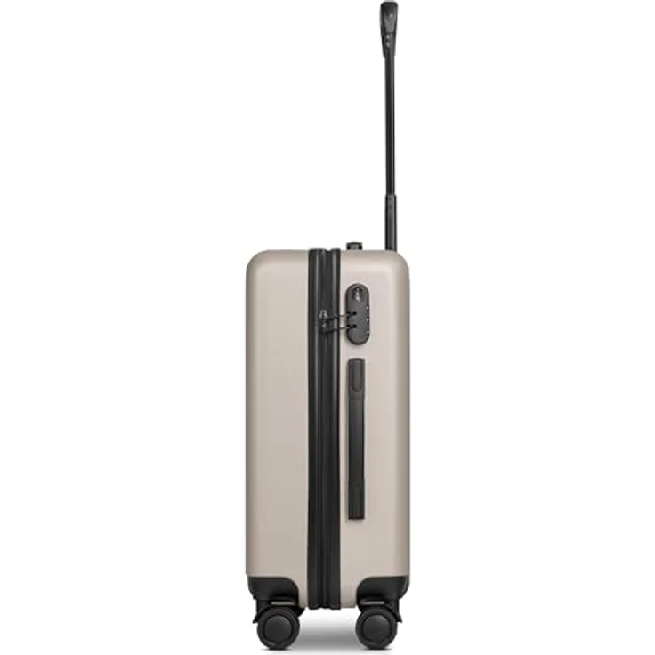 SMARTBOX Hartschalen Kabinen-Koffer Edition 05, kleiner Trolley 40 x 23 x 55 cm, 41 Liter, 4 Doppelrollen, Zahlenschloss, leicht 2,68 kg, aus robustem ABS-Material – Bild 2