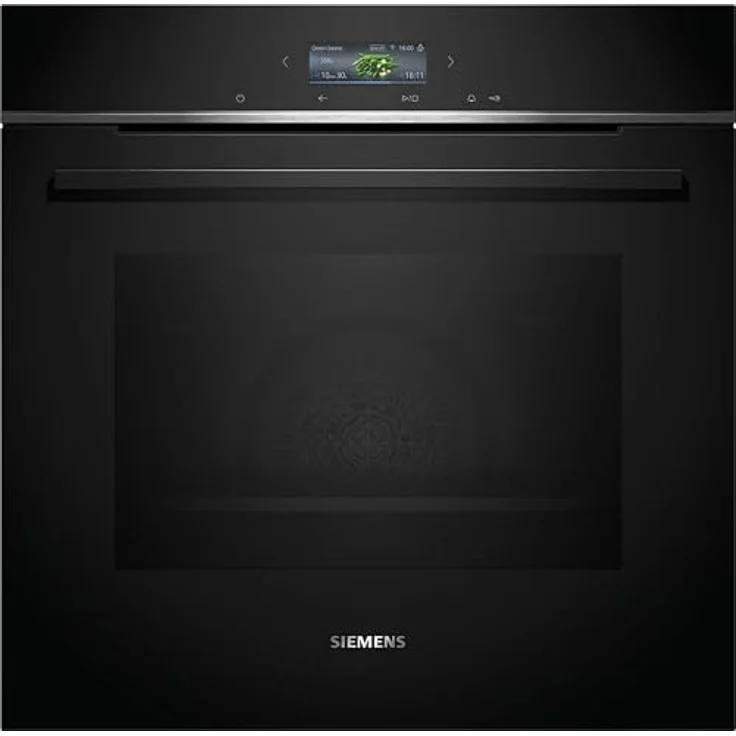 Siemens iQ700 HB776GMB1F Einbaubackofen, 71 L, Schwarz, Edelstahl, AutoClean, inkl. Lieferung – Bild 1
