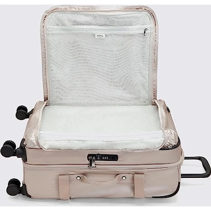 Kipling, Medium 4-Räder-Koffer 360° mit Gummibändern, TSA-Schloss, 66 cm, 71 L, Metallic Glow, Metallic Glow, Spontaneous M – Bild 5