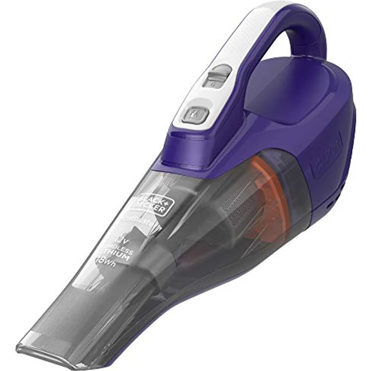 Black+Decker DVB315JP-QW Handstaubsauger Violett-Titanium – Bild 3