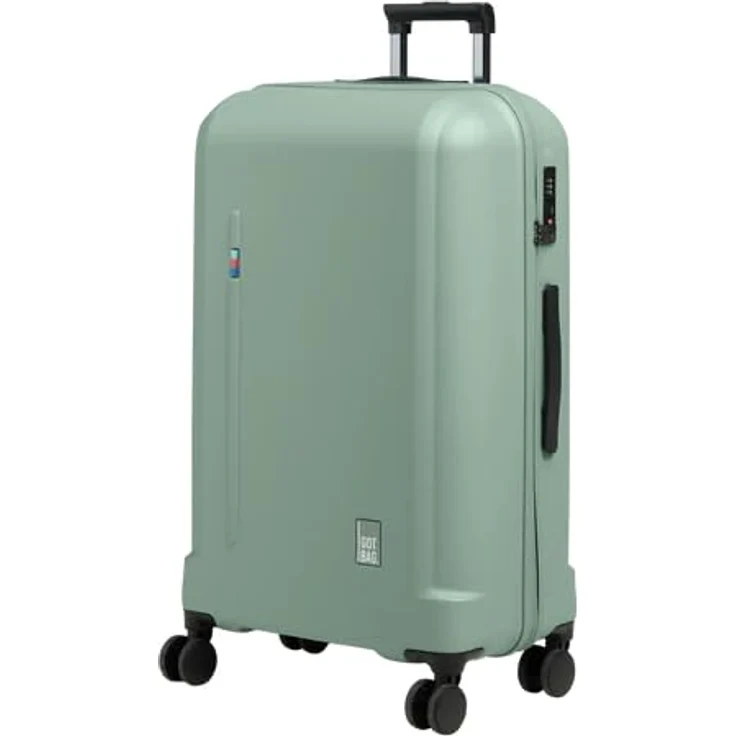 Got Bag Re:Shell 4 Rollen Trolley 78 cm, 100% Polycarbonat, grün, praktische Reisetasche mit optimalem Stauraum – Bild 2