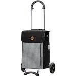 Andersen Einkaufstrolley - Scala Shopper Hente grau 36 L Einkaufswagen,nachhaltig,Thermo, klappbar, leichtgängig, leise Räder