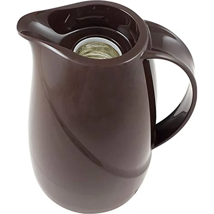Helios Wave Thermoskanne Cappuccino 1,5L, spülmaschinenfest, 6h Warmhaltung, leichter Kunststoffmantel, ideal für Kaffee & Tee – Bild 4