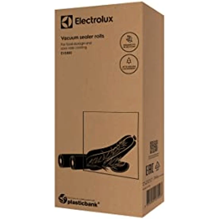 Electrolux EVSRR1 Vakuumierrollen, transparent, BPA-frei, recyclingfähig, 40% weniger CO2-Emissionen – Bild 2
