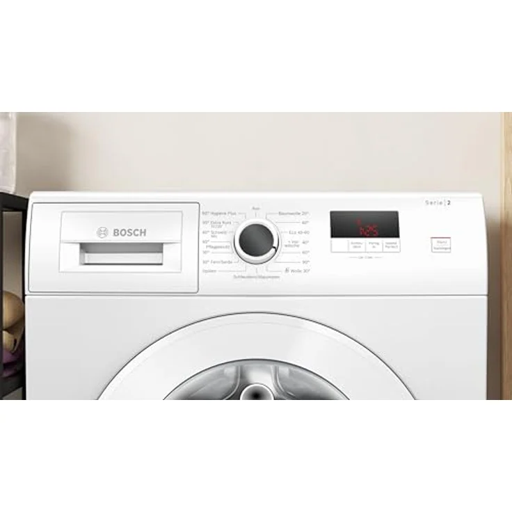 Bosch WGE02420, Frontlader Waschmaschine mit 7 kg Fassungsvermögen und 1400 U/min, EcoSilence Drive, ActiveWater Plus – Bild 10