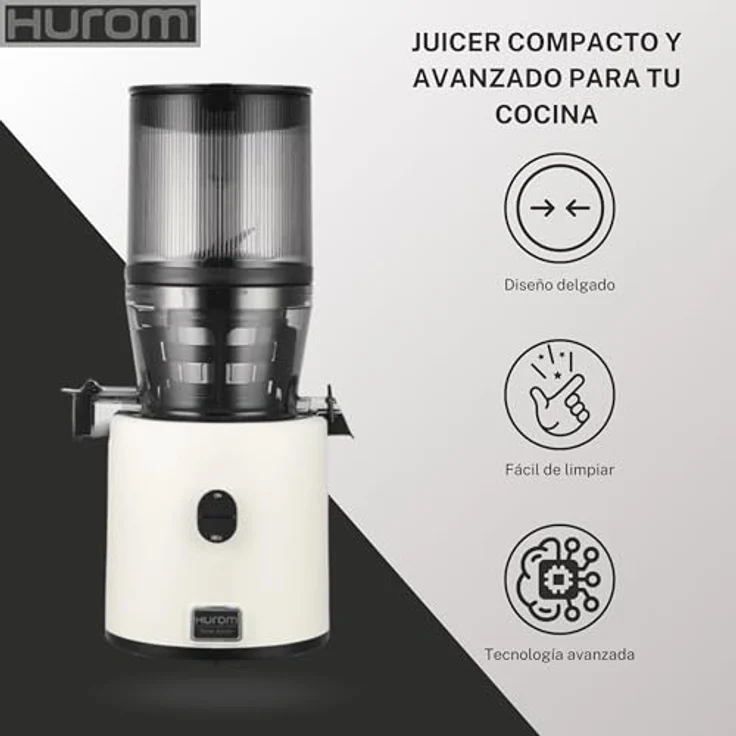 Hurom Entsafter H330P - Premium-Entsafter mit langsamer Presstechnologie, Deep Ivory – Bild 3