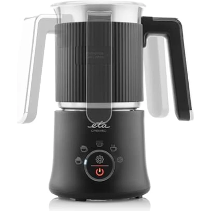 ETA Cremeo Milchaufschäumer & Milchwärmer, 500W, 5 Funktionen, 350 ml, Edelstahlgehäuse, Antihaftbeschichtung, automatische Abschaltung – Bild 3