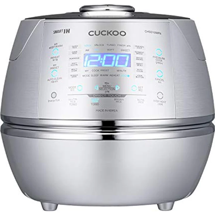 CUCKOO CRP-CHSS1009FN Dampfdruck-Reiskocher, programmierbar, aus Edelstahl – Bild 2
