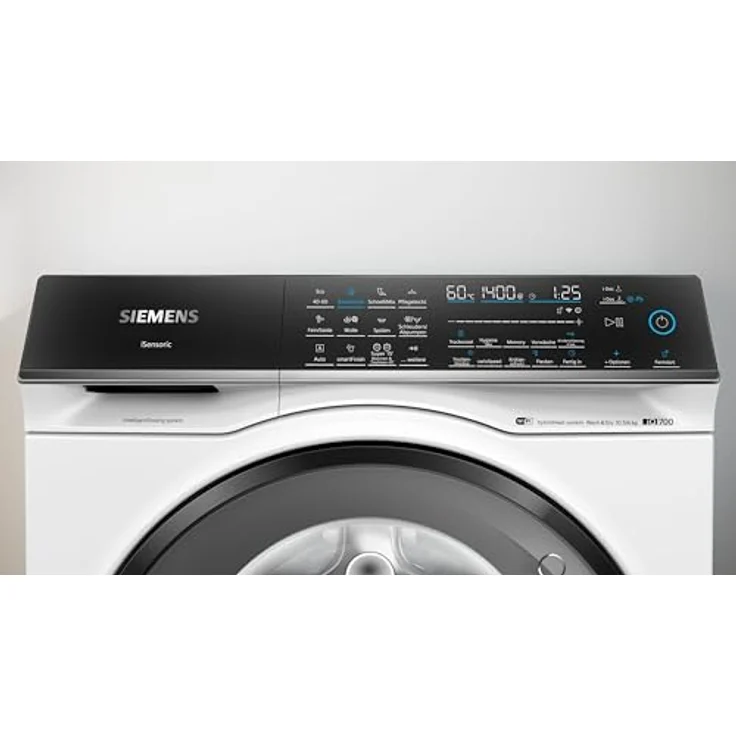 SIEMENS Waschtrockner iQ700 WN54C2A40, 10,5 kg, 6 kg, Aqua Stop, Weiß - Preisvergleich – Bild 2