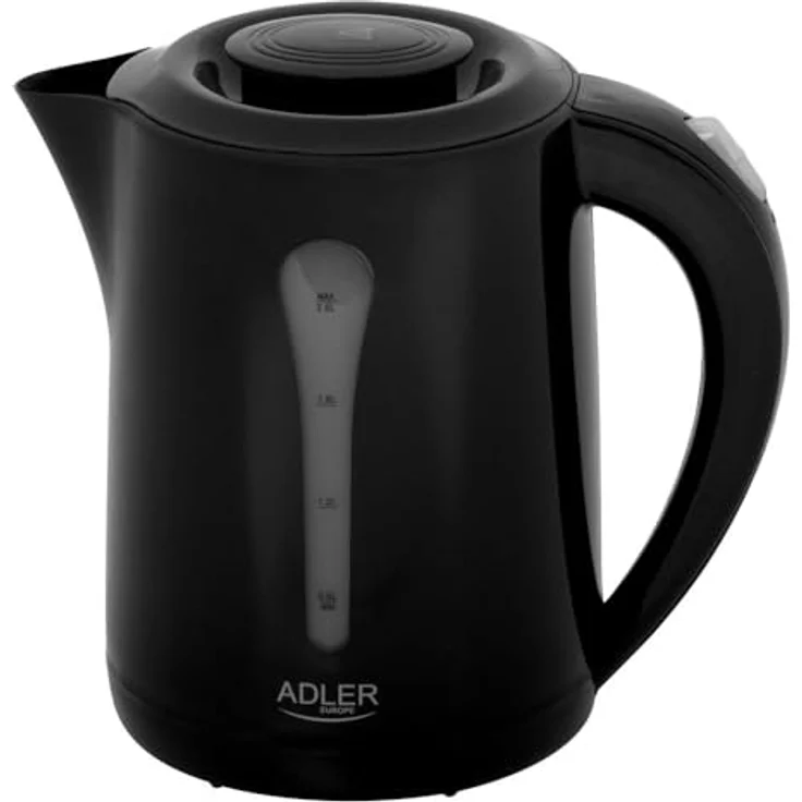 ADLER EUROPE AD 1244 Wasserkocher, 2,5 L, 2200W, Automatische Abschaltung, Schwarz – Bild 2