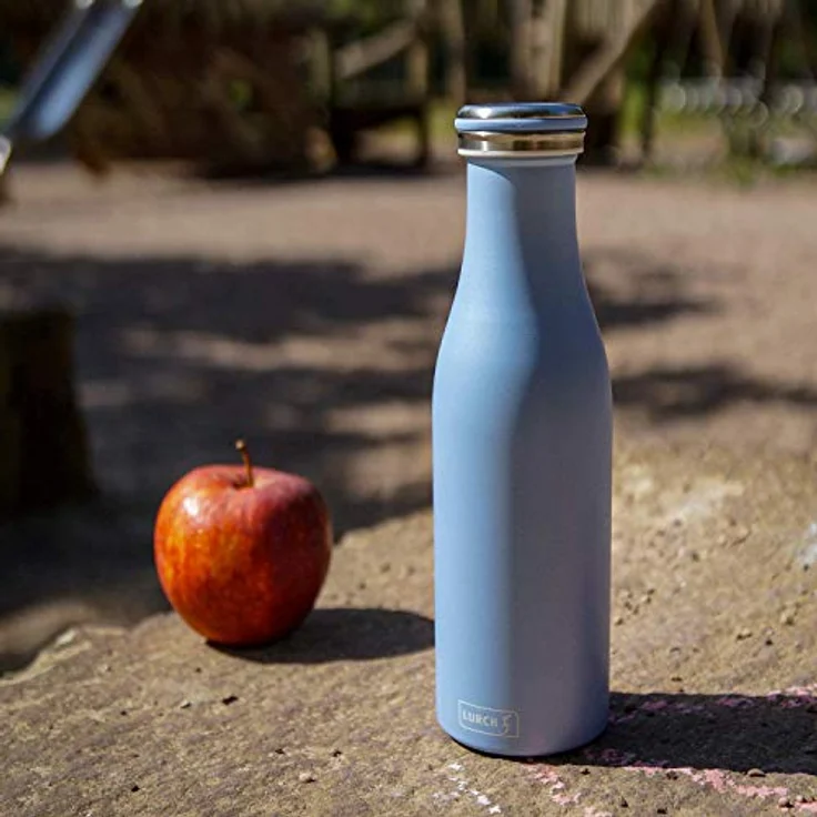 Lurch 240940 Thermo-Flasche für heiße und kalte Getränke aus Doppelwandigem Edelstahl, 0,5l, – Bild 6