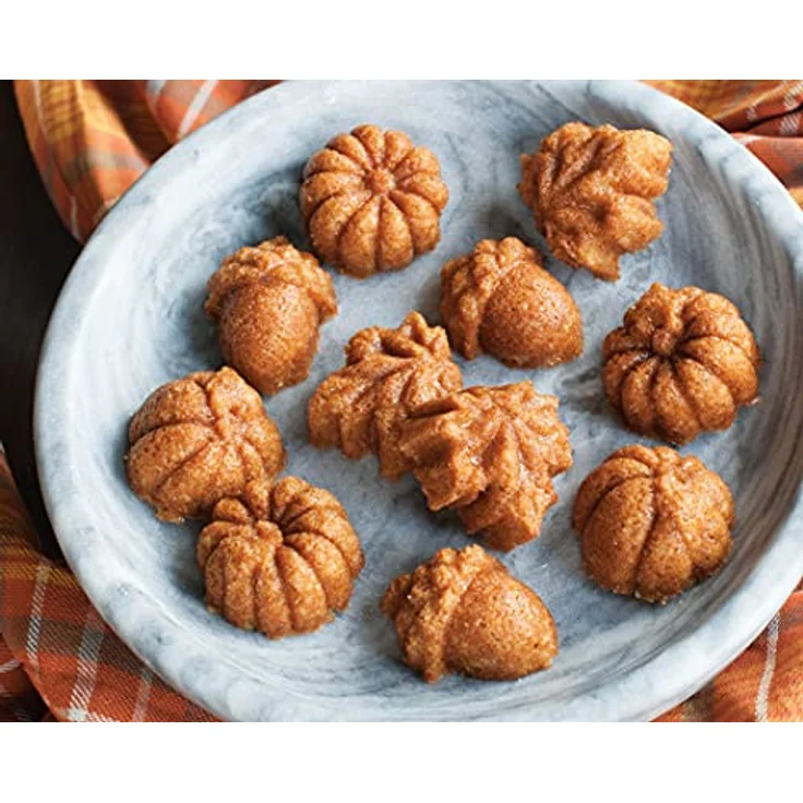Nordic Ware Autumn Delights Kuchenform, 2 Cup Capacity, Aluminiumguss, Antihaftbeschichtung – Bild 5