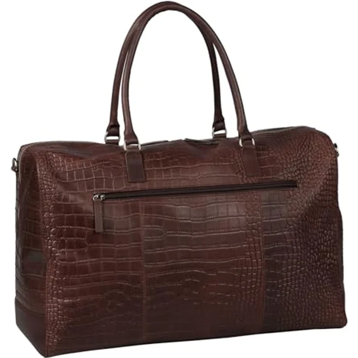 Burkely Cool Colbie Weekender Reisetasche, 51 cm, 100% Leder, braun – Bild 3