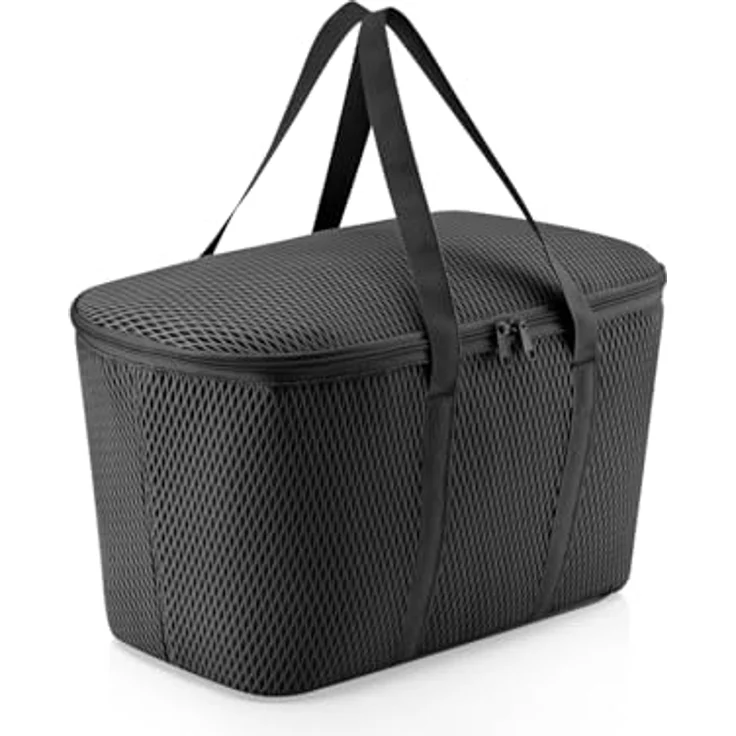 Reisenthel coolerbag special edition Shopper, großer Einkaufskorb mit Thermo-Isolierung aus recyceltem Polyester, Schwarz – Bild 2
