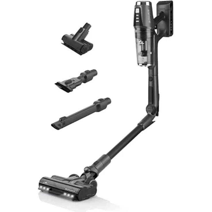 ETA Hand- und Akkusauger Sonar 2 in 1 I Handstaubsauger I Digitaler Motor I 3 Saugleistungsstufen I 2 x HEPA I 25.2V Li-Ion Akku I bis 40 Min I LED Display