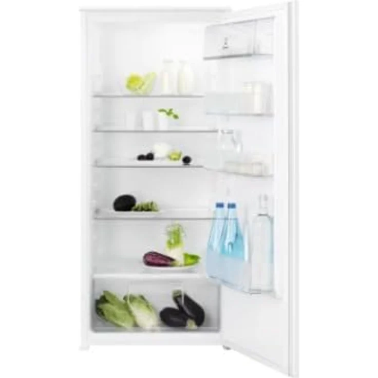 Electrolux LRB3AE12S, Integrierter Kühlschrank mit 208 l Kapazität, Feuchtigkeitsregelung und Sicherheitsglasablagen, Weiß – Bild 1