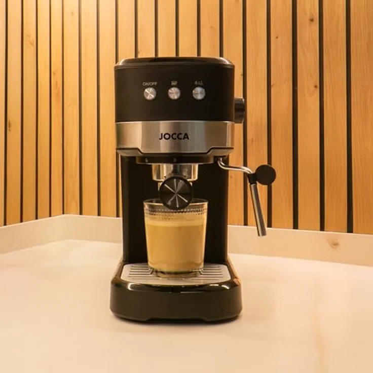 JOCCA 2377, Manuelle Espressomaschine mit 20-Bar-Pumpe, 1,25 l Wassertank und doppeltem Espressoausgang – Bild 8