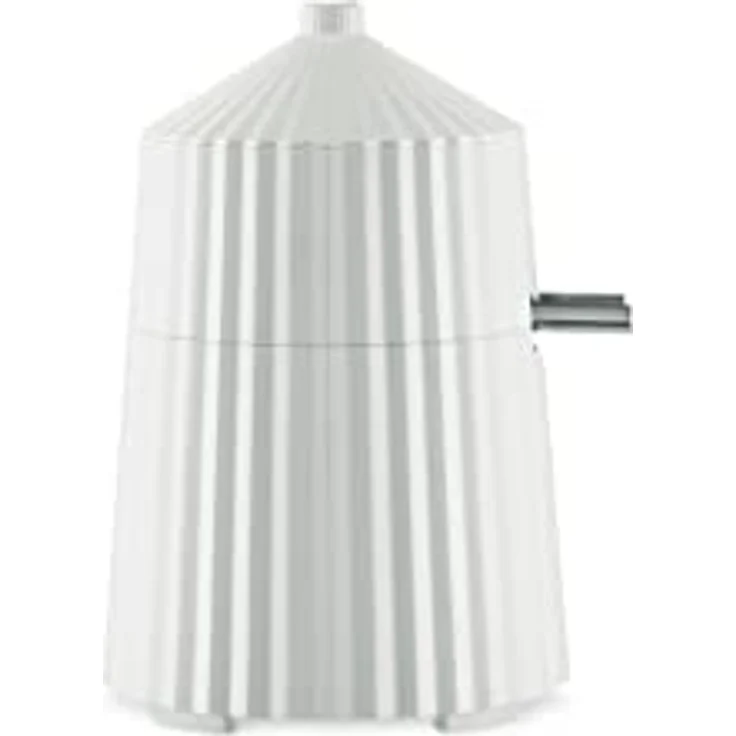 Alessi Plissé Zitruspresse, elektrisch, 85W, Edelstahl, weiß – Bild 4