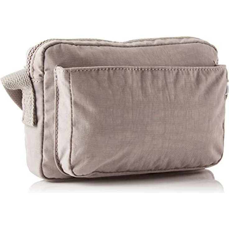 Kipling Basic Abanu, Umhängetasche 20 cm aus robustem Material, Grau mit verstellbarem Schultergurt und Seitentaschen – Bild 2