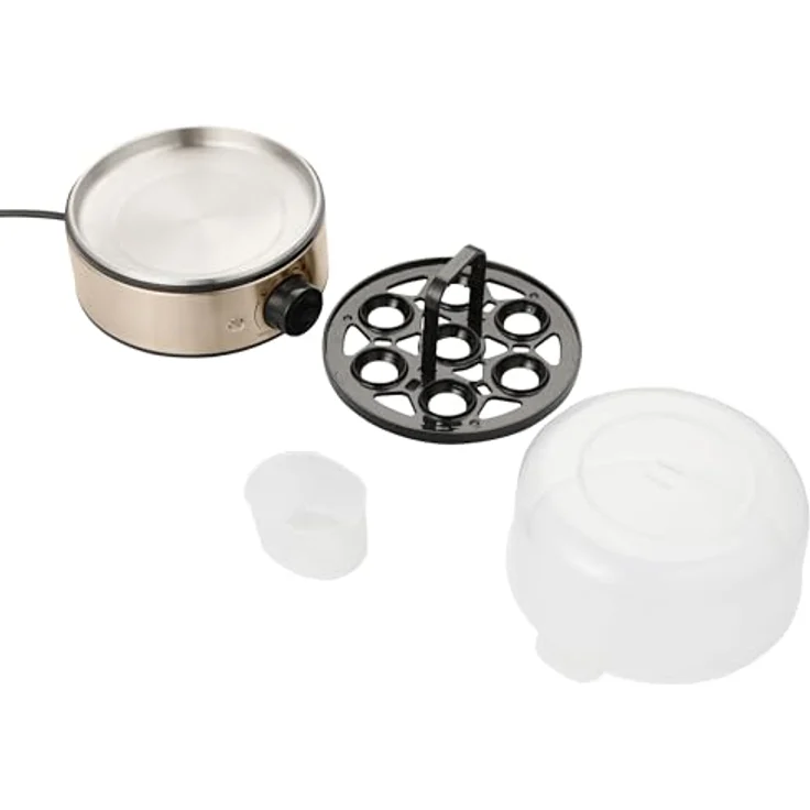 Emerio Eierkocher EB-130299.3, satinfarben in Gold, für 7 Eier mit Smart Timer und automatischer Abschaltung – Bild 3