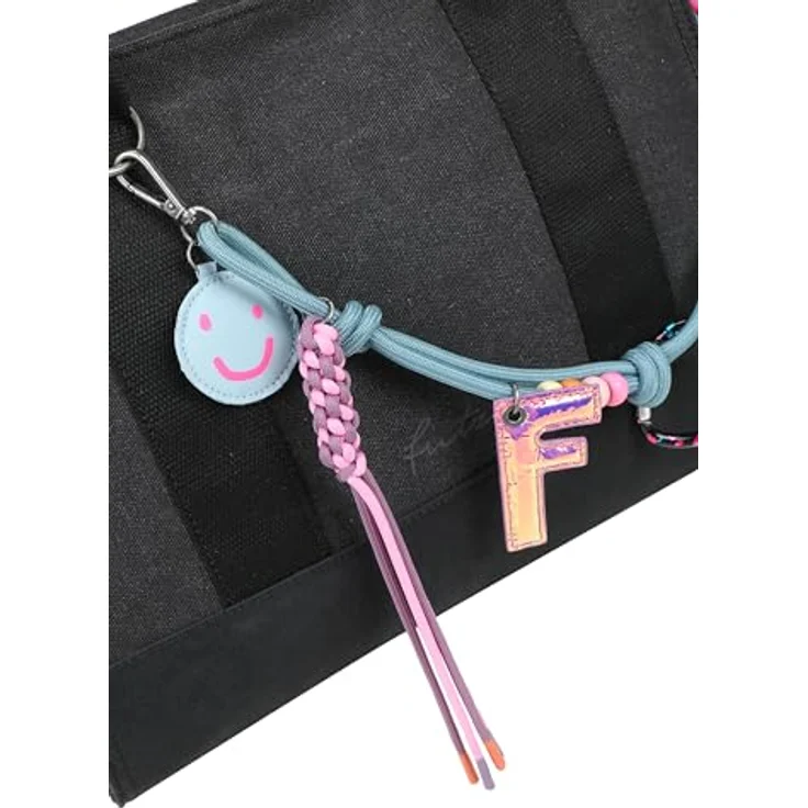 Fritzi aus Preußen Tote Bag Limited, Shopper Tasche aus robustem Nylon mit abnehmbarem Umhängeriemen, schwarz – Bild 8