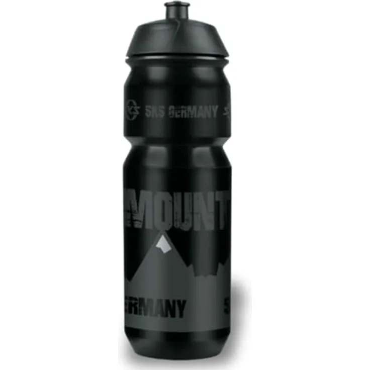 SKS Trinkflasche Mountain, 750 ml, auslaufsicher und ergonomisch, schwarz