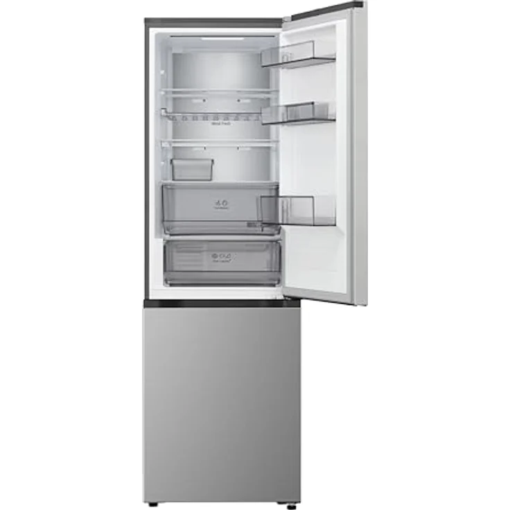 LG GBBS514CPY Einbau-Kühl-Gefrier-Kombination, 333 l, C Energieeffizienz, Fresh Zone Fach, Silber – Bild 7