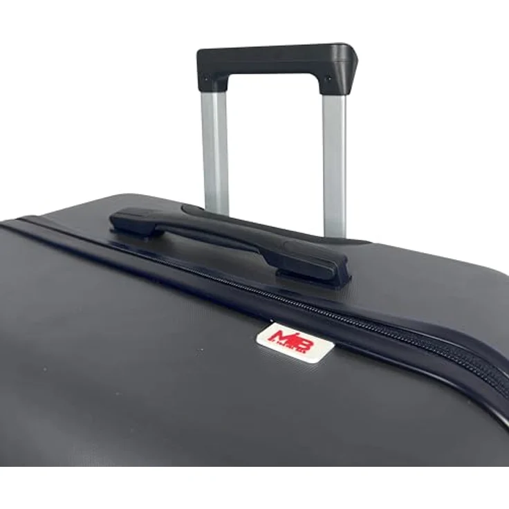 MTB Koffer Reisekoffer ABS Trolley 4 Zwillingsrollen M/L/XL oder Set, hochwertige Hartschale, 360° Rollen-System, STARKE TRAGEGERIFFE, integriertes Zahlenschloss, stapelbare Größen, verschiedene Farben – Bild 5