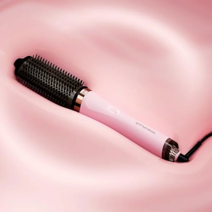 ghd duet blowdry Limited Edition Hair Dryer Brush, 2-in-1 Warmluftbürste in Pink-Sorbet mit Hitzeschutz-Etui und Reinigungsbürste – Bild 2