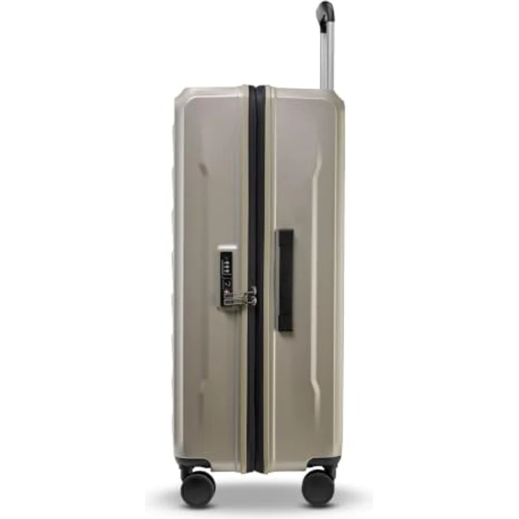 Stratic PHOENIX SL Trolley L (76 cm) erweiterbar, 4 Rollen, robustes Streifendesign – Bild 3