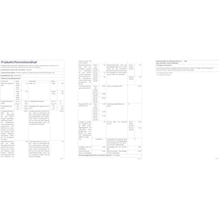 Siemens WN34A141, Waschtrockner, Energieeffizienzklasse E, Standgerät, Breite 60 cm, Geräuschemissionsklasse A – Bild 16