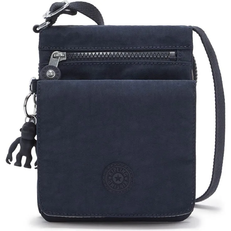 KIPLING Umhängetasche Basic New Eldorado Crossbody Bag S, Blau, sportliches Design, kompaktes Format, viele Fächer