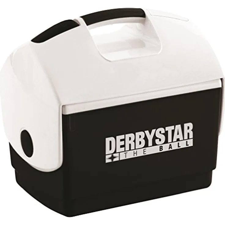 Derbystar Kühlbox 4514000120, 10 l, kompakt in Schwarz-Weiß mit hoher Kühlleistung