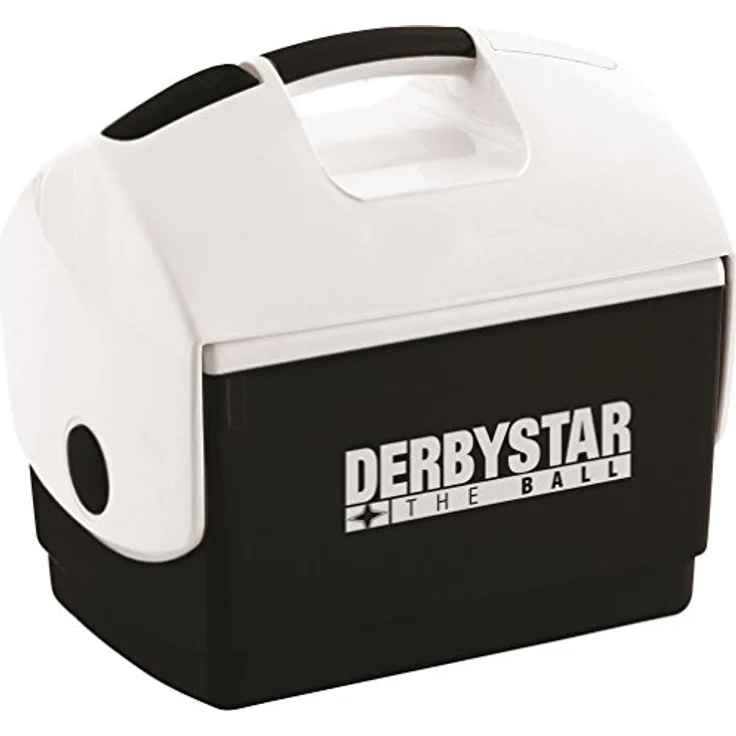 Derbystar Kühlbox 4514000120, 10 l, kompakt in Schwarz-Weiß mit hoher Kühlleistung – Bild 1