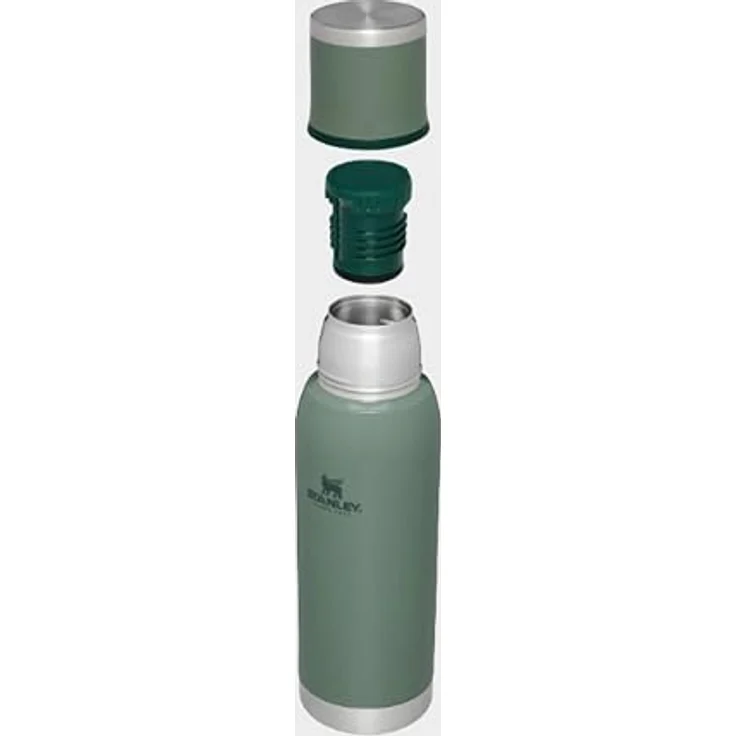 Stanley Adventure To-Go Thermosflasche 0.75L, Auslaufsicher, 20 Stunden heiß, 25 Stunden kalt, Doppelwandige Vakuumisolierung, BPA frei, Hammertone Green – Bild 3