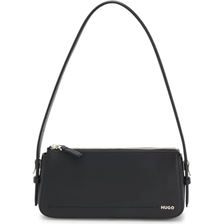 Hugo Yorih Schultertasche, 24 cm, schwarz, 100% Polyurethan