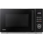 MEDION Mikrowelle mit Grill (20 Liter, 800 Watt Mikrowellen- und 1000 Watt Grillleistung, 9 Automatikprogramme, 5 Leistungsstufen, 95 Minuten Timer, Drehteller, Auftaufunktion, MD12021) schwarz