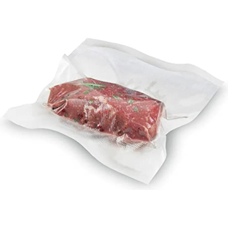 CASO 6 Sterne Profi-Folienbeutel 20 x 30 cm, 50 Beutel, für alle Vakuumierer, SousVide-geeignet, wiederverwendbar, stark und reißfest ca.150 μm, 100% aromadicht, Schutz vor Gefrierbrand – Bild 3