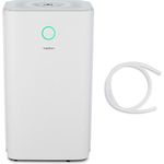 MEDION DH12 Luftentfeuchter (elektrisch, 12Liter/23h, bis zu 15qm, 38db leise, Badezimmer, Schlafzimmer, 2 Liter Wassertank, Wäschemodus, Timer, Bodenrollen, MD12047)