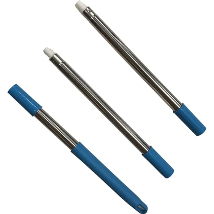 MSV Touchless Mop Selbstreinigungssystem Wischmopp inkl. Eimer 4 Liter Reinigung für alle Arten von Böden Fliesen Parkett Linoleum Laminat | Ersatzmop – Bild 8