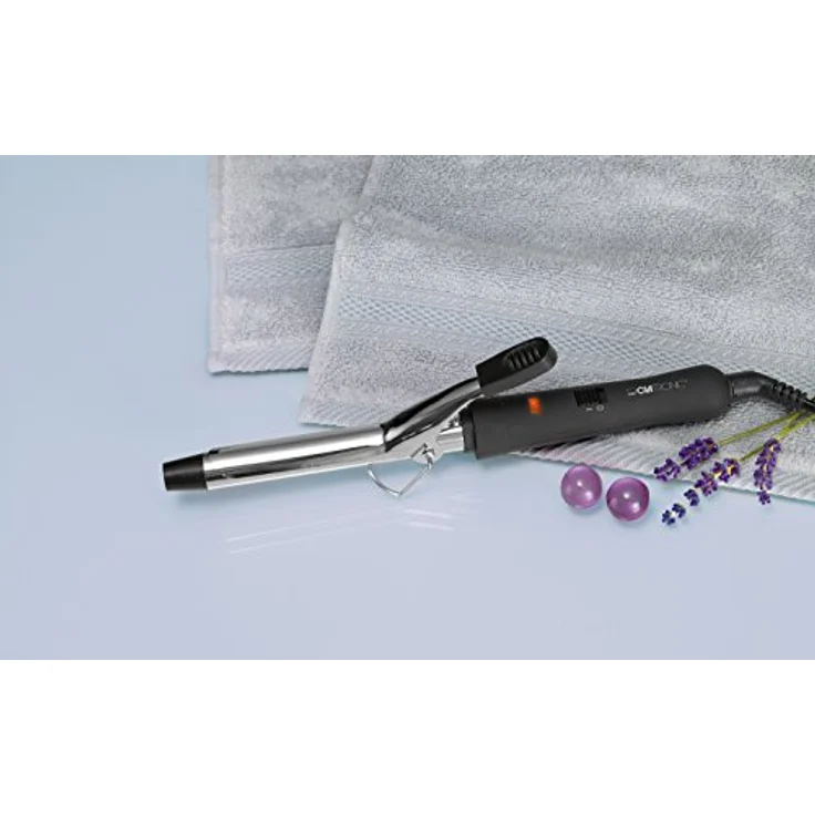 Clatronic Lockenzange HC 3392, Schwarz-Weiss für voluminöse & glamouröse Locken – Bild 2