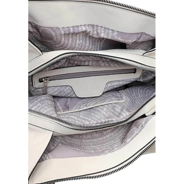 Suri Frey SFY Romy Shopper Tasche 35 cm, beige, aus 100% Polyurethan, Schultertasche – Bild 6