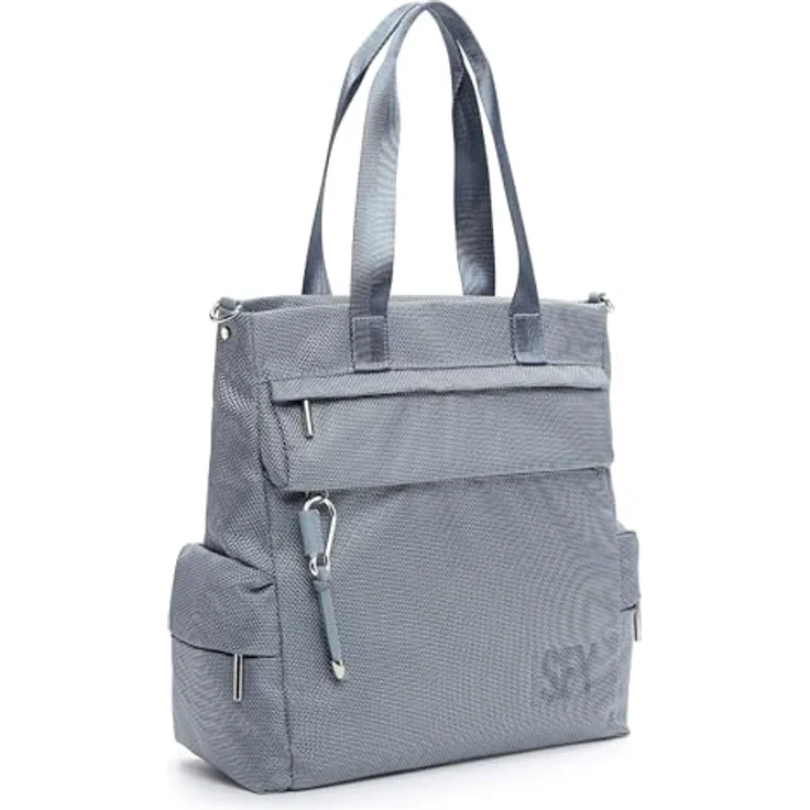 SURI FREY Shopper SFY SURI Sports Marry, hochwertiger Nylon Shopper mit Reißverschluss, zweifarbig, mit abnehmbarem Umhängeriemen und praktischen Seitentaschen – Bild 5