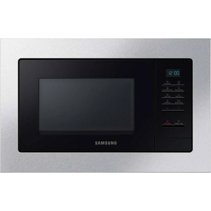 Samsung MG20A7013CT, Einbau-Grillmikrowelle mit 20l Volumen, 850W Leistung, Edelstahl, Keramik-Emaille-Hohlraum, automatische Auftaufunktion – Bild 1