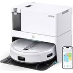 yeedi Cube Saugroboter mit Wischfunktion Absaugstation Selbstwaschend/Selbsttrocknend/Selbstentleerend, 5100 Pa Saugleistung, 5200 mAh Akku